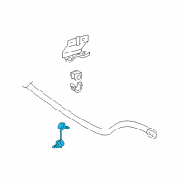 OEM 2002 Lexus IS300 Link Assy, Front Stabilizer Diagram - 48820-22041