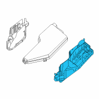 OEM Nissan Maxima Relay Box Housing Diagram - 24383-JA00B