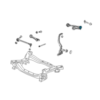 OEM 2020 Chrysler 300 Front Upper Control Arm Diagram - 68045131AE