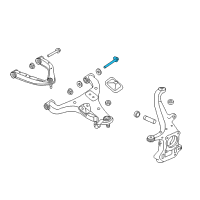 OEM 2018 Nissan NV1500 Pin-Transverse Link Diagram - 54580-1PA0A