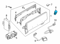 OEM Ford Mustang Mach-E SWITCH ASY - SOLENOID CONTROL Diagram - LJ8Z-10B776-A