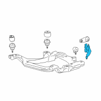 OEM Ford Freestar Bracket Diagram - 3F2Z-6F055-AA