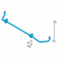 OEM 2016 BMW 640i Gran Coupe Stabilizer Front With Rubber Mounting Diagram - 31-35-6-786-411