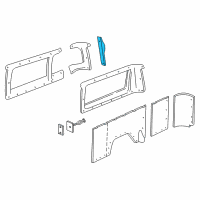 OEM Dodge B1500 Panel-Lock Pillar Diagram - 5FV60RC3AE