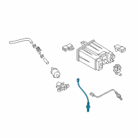 OEM 2015 Infiniti Q70L Air Fuel Ratio Sensor Diagram - 22693-6AE0A