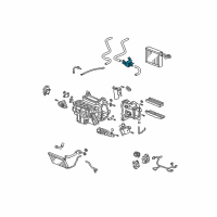 OEM Acura TSX Valve Assembly, Water Diagram - 79710-SDC-A01