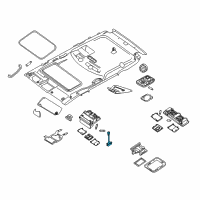 OEM 2007 Nissan Frontier Switch Assembly- SUNROOF Diagram - 25450-EA00A