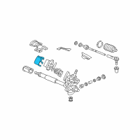 OEM 2008 Honda Fit Guard, Heat Diagram - 53695-SLN-A01