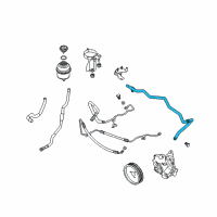 OEM BMW 650i Suction Hose Diagram - 32-41-6-850-880