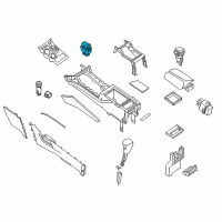 OEM 2021 Nissan Titan Switch-A/C Diagram - 25170-1LA1C