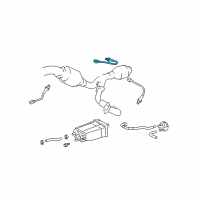 OEM 2004 Toyota 4Runner Oxygen Sensor Diagram - 89465-60250