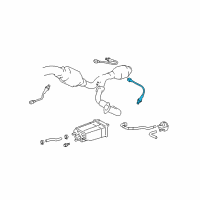 OEM 2004 Toyota 4Runner Oxygen Sensor Diagram - 89465-60200