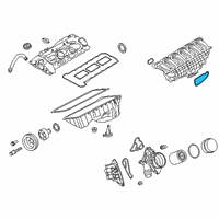 OEM BMW X4 Gasket Diagram - 11-61-7-588-624