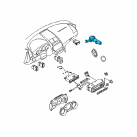 OEM 2002 Nissan Altima Lock Set-Steering Diagram - D8700-8J010