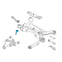 OEM 2019 Infiniti QX30 Stopper-Mounting, Differential, Lower Diagram - 55475-5DJ0A