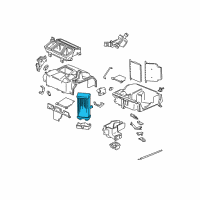 OEM 1998 Honda CR-V Core, Heater Diagram - 79110-S10-A01