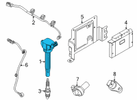 OEM Kia Carnival WIRING ASSY-IGNITION Diagram - 273103N200