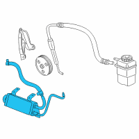 OEM 2001 Dodge Neon Cooler-Power Steering Diagram - 4656616AH