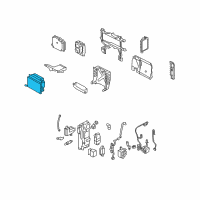 OEM Honda Civic Pdu Assy. (Rewritable) Diagram - 1B100-RMX-A13