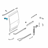 OEM Ford Transit Connect Roller Diagram - 3T1Z-1525028-A