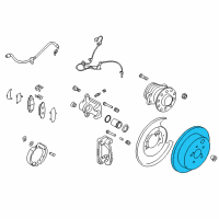 OEM Scion Rotor Diagram - SU003-00638