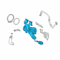 OEM 2022 BMW 740i At-Turbo Charger Diagram - 11-65-7-934-386