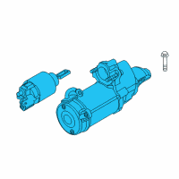 OEM 2015 BMW M5 Starter Diagram - 12-41-7-612-815