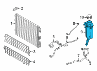 OEM 2021 BMW M3 EXPANSION TANK Diagram - 17-13-8-093-925