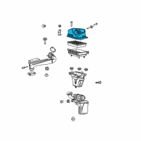 OEM 2016 Chrysler 200 Cover-Air Cleaner Diagram - 68245993AD