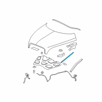 OEM Chevrolet Support Strut Diagram - 22714717