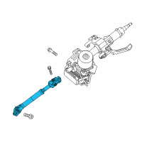 OEM 2017 Kia Forte5 Joint Assembly-Steering Diagram - 564003X505