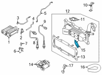 OEM 2022 Hyundai Tucson Gasket-EGR Pipe Diagram - 28493-2S040