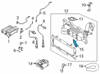 OEM 2022 Hyundai Santa Cruz Gasket-EGR Pipe Diagram - 28493-2S040