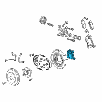 OEM Chevrolet Spark EV Anchor Diagram - 94540690