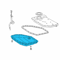 OEM Toyota Paseo Transmission Pan Diagram - 35106-12070