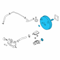 OEM 2020 Nissan NV200 Booster Assy-Brake Diagram - 47210-3LM0A