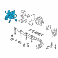 OEM 1998 Acura Integra Housing, Distributor (Tec) Diagram - 30105-P75-A01