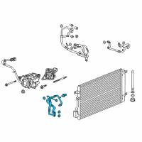 OEM 2014 Chevrolet Spark EV Hose & Tube Assembly Diagram - 42349814