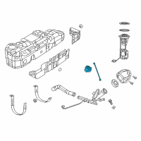 OEM Chrysler Cap-Fuel Filler Diagram - 52030381AA