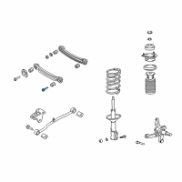 OEM 2003 Hyundai Accent Bolt-FLANGE Diagram - 55259-25000