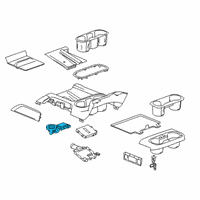 OEM 2022 Chevrolet Silverado 3500 HD Antitheft Module Diagram - 13516351