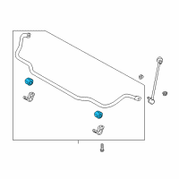 OEM 2019 Kia Stinger Bush-Stabilizer Bar Diagram - 54813J5000