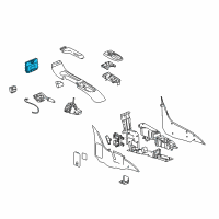 OEM 2004 Chevrolet SSR Control Module Diagram - 19369689