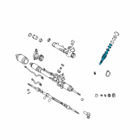 OEM Toyota Pinion Valve Diagram - 44201-42080