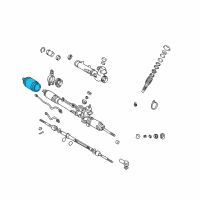 OEM 1999 Toyota RAV4 Boot Diagram - 45535-12100