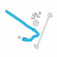 OEM 2022 Toyota Corolla Stabilizer Bar Diagram - 48811-02340