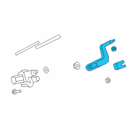 OEM Saturn Outlook Rear Arm Diagram - 15276248