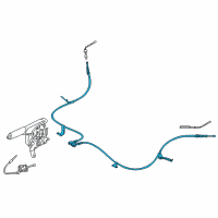 OEM 2018 Toyota Yaris iA Intermediate Cable Diagram - 46420-WB001