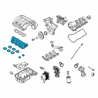 OEM 2013 Lincoln MKS Intake Manifold Diagram - CT4Z-9424-C