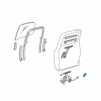 OEM 2004 Toyota Tacoma Regulator Handle Diagram - 69260-04020-E1